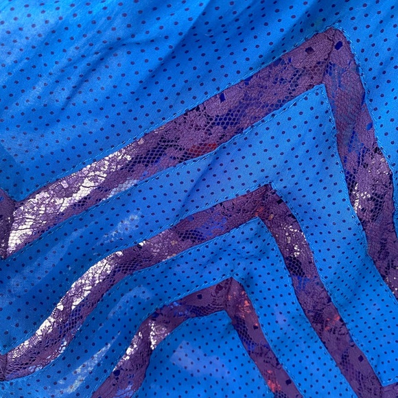 Free People Voile Dress in blue - Picture 4 of 4